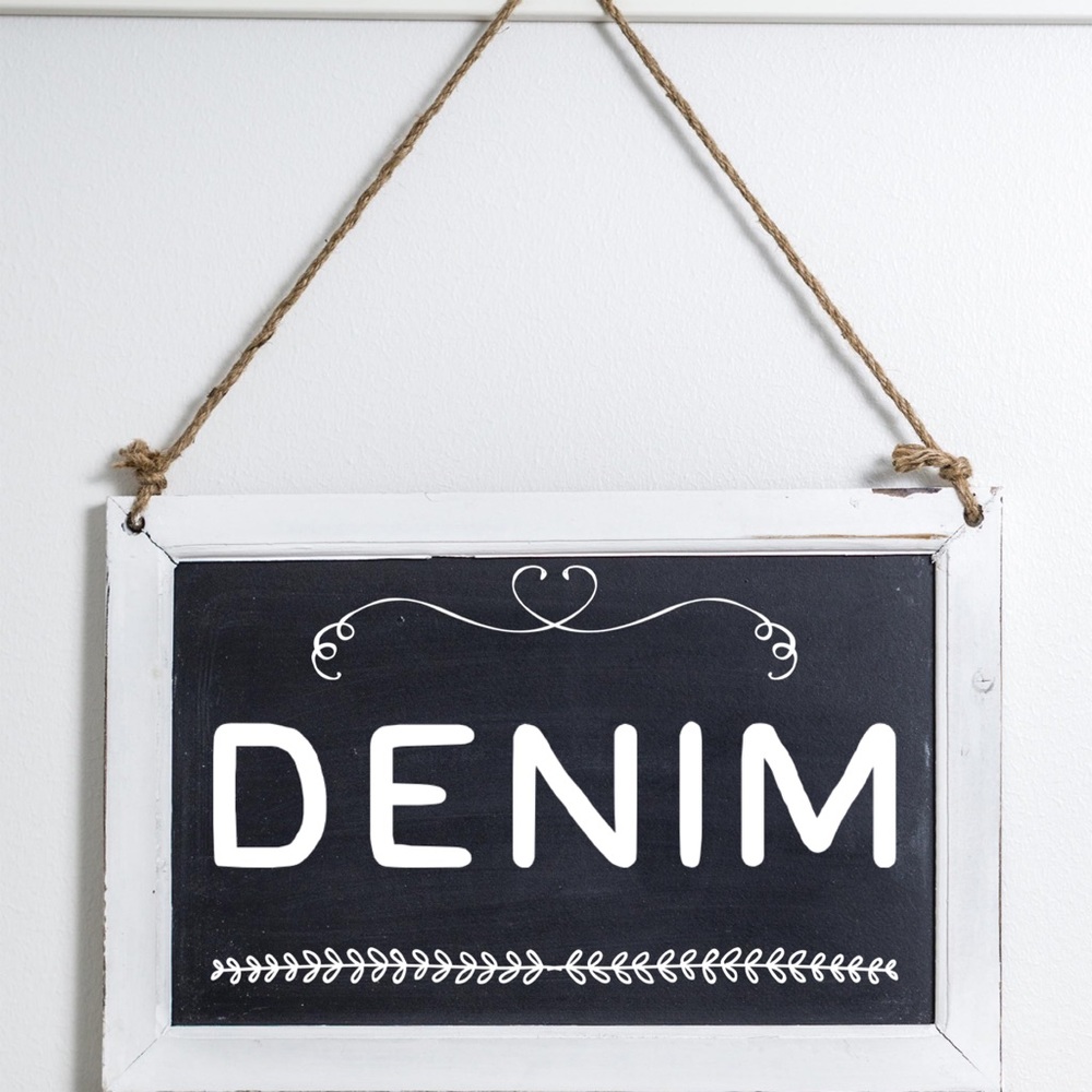 All the denim!